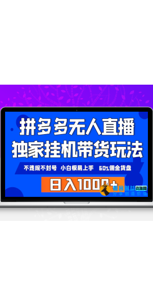 纯无人直播带货:开启电商新趋势