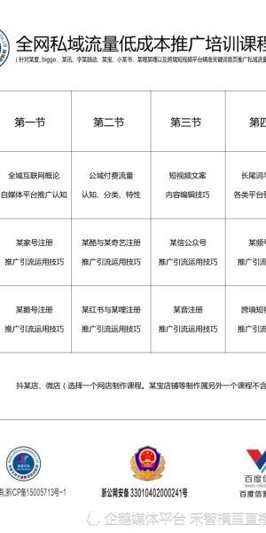 私域流量培训机构:打造精准营销新渠道