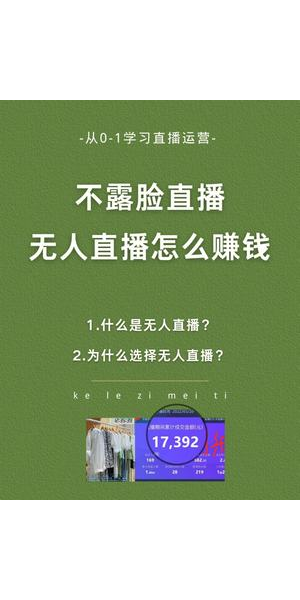 揭秘无人直播赚钱门道，轻松开启财富增长新路径